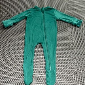 Kyte Baby Footie - Emerald - 0-3 Months